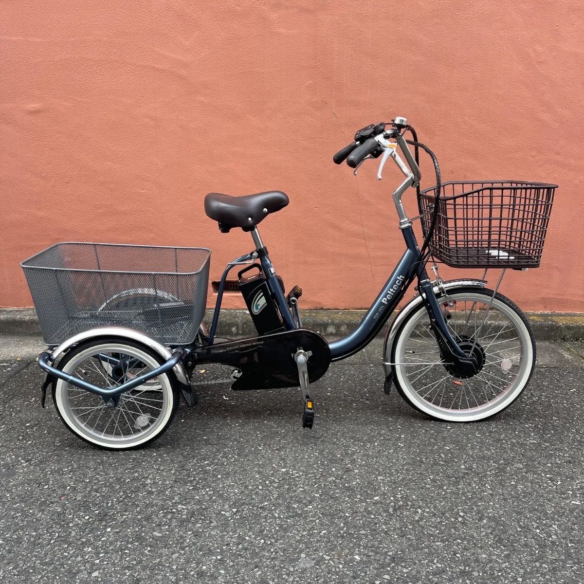 都内 販売 PELTECH TRD 163 L シニア三輪電動アシスト自転車