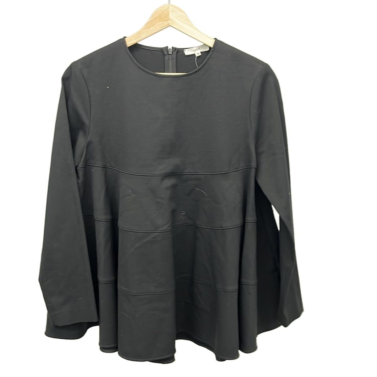 yori ヨリ 長袖カットソー サイズ36 S レディース 黒