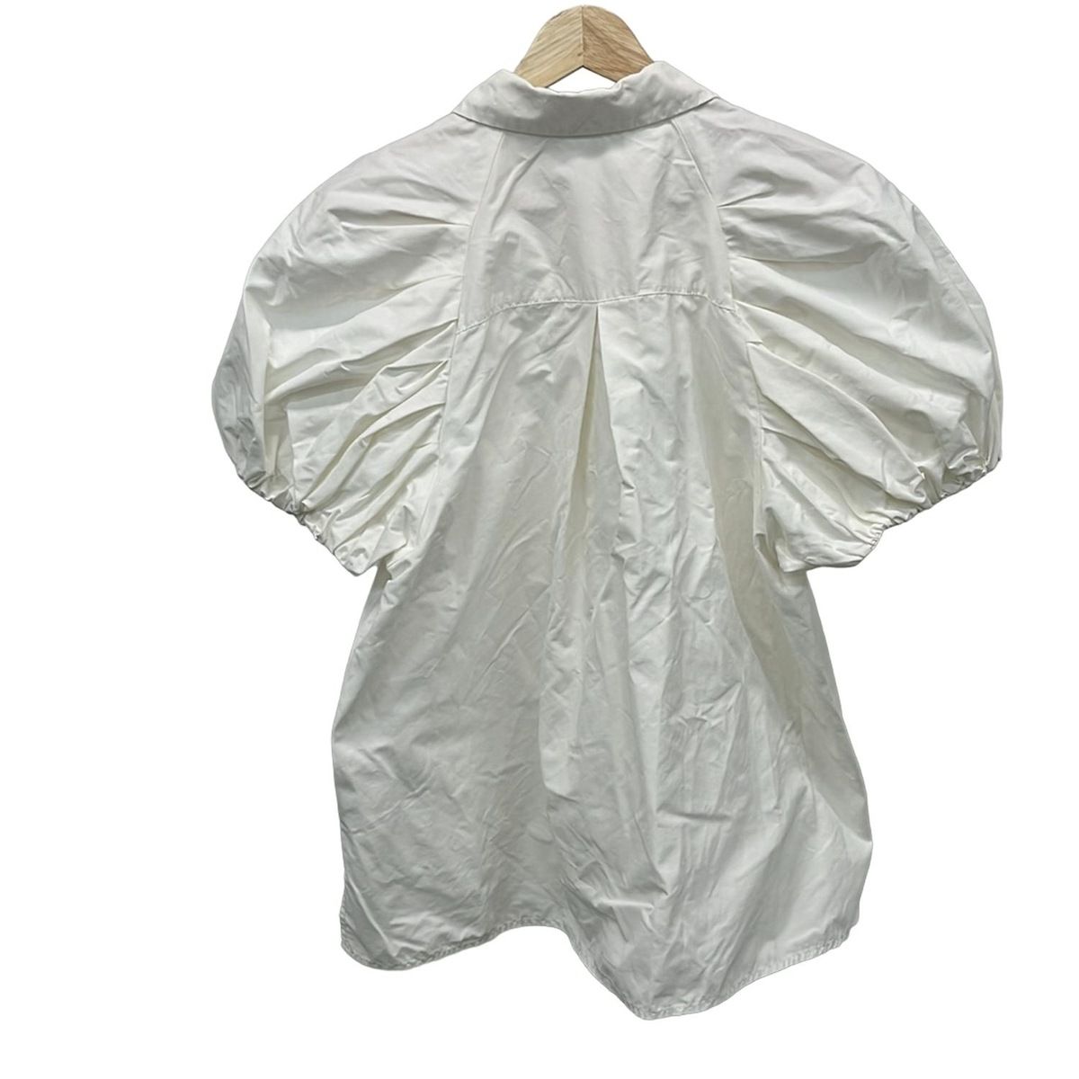 MACHATT マチャット 半袖シャツブラウス サイズF レディース - 白 バルーン袖