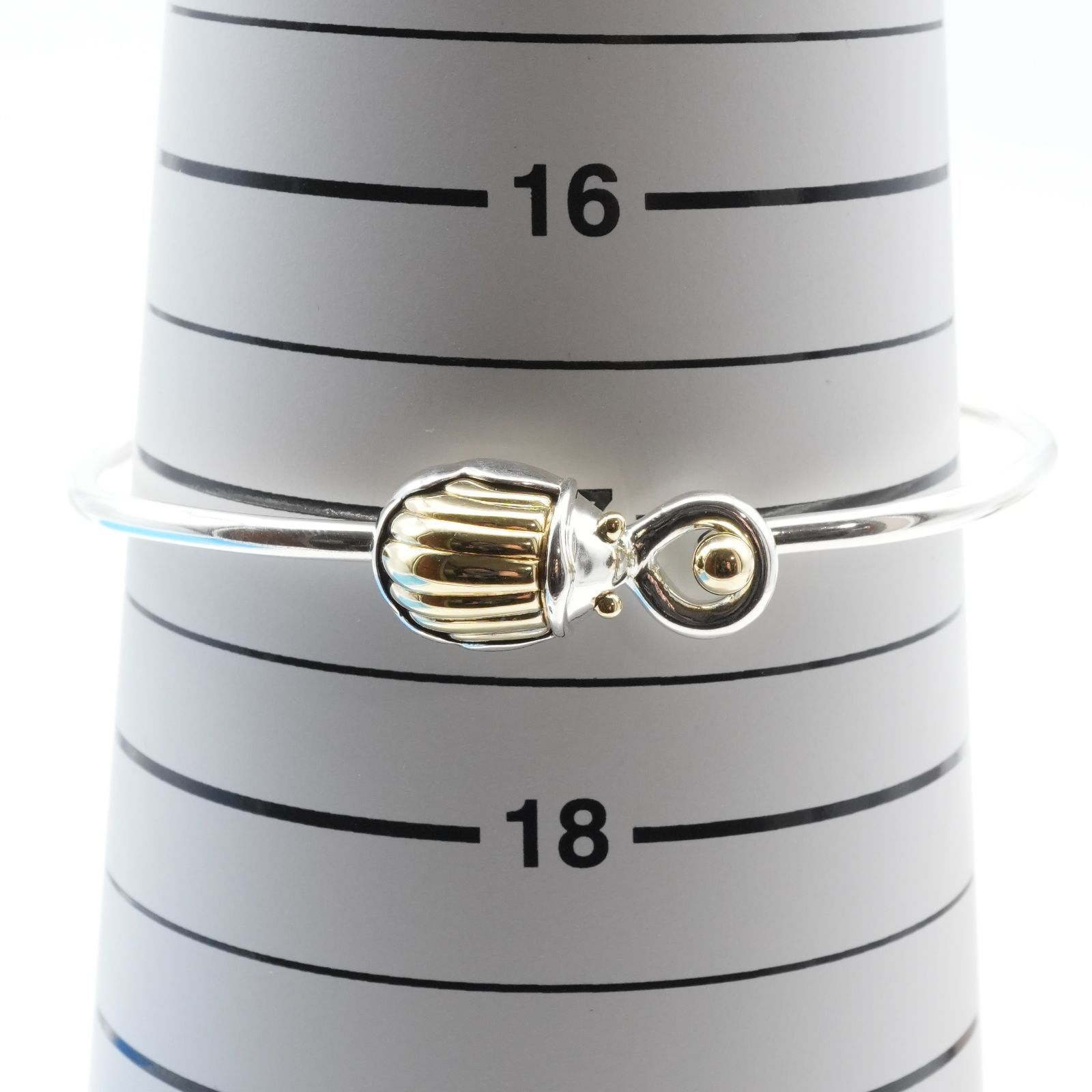 希少 ティファニー スカラベ コンビ バングル 極美品/24-4569S - メルカリ