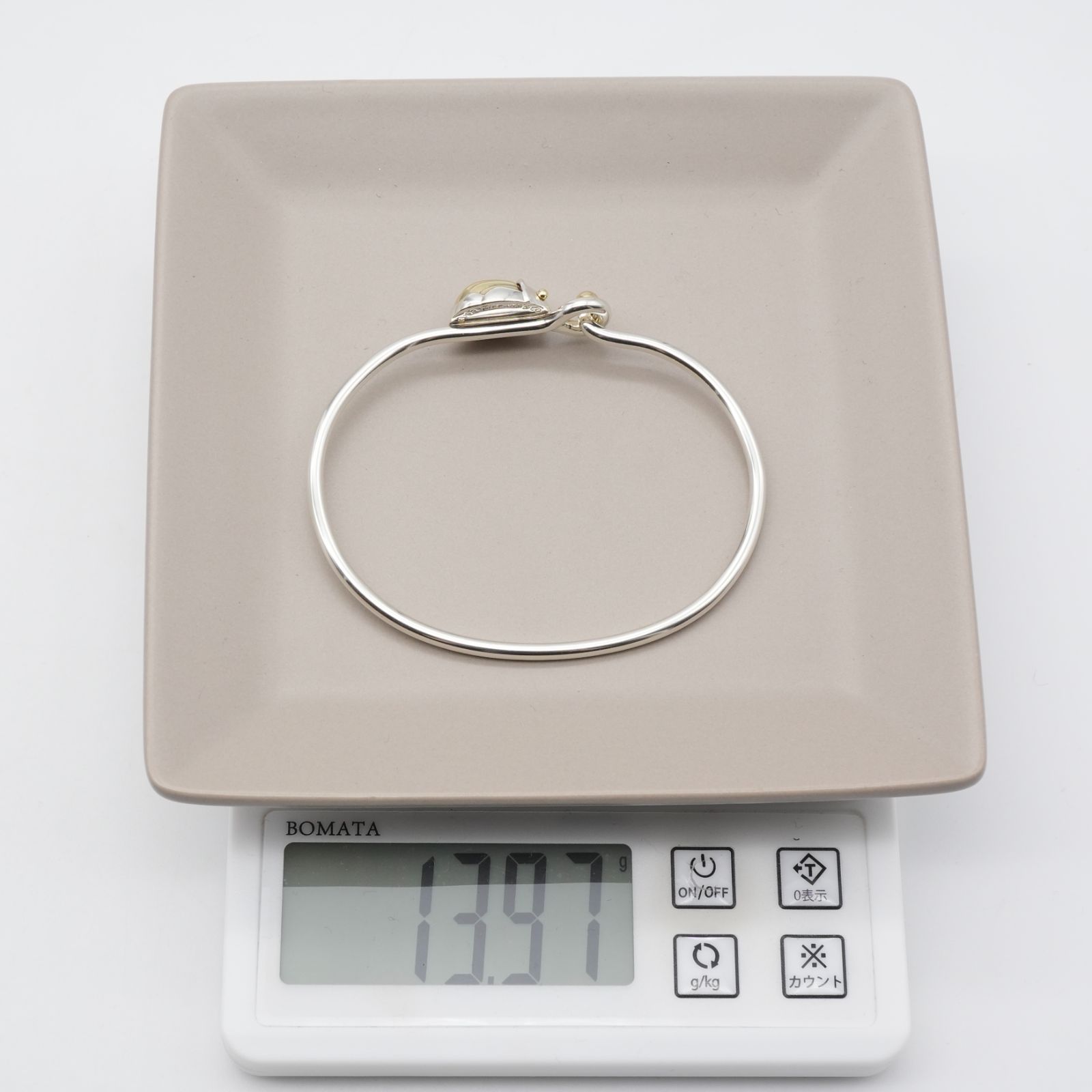 レア 磨き済 ビンテージ ティファニー スカラベ バングル 希少 ティファニー スカラベ コンビ バングル 極美品/24-4569S - メルカリ