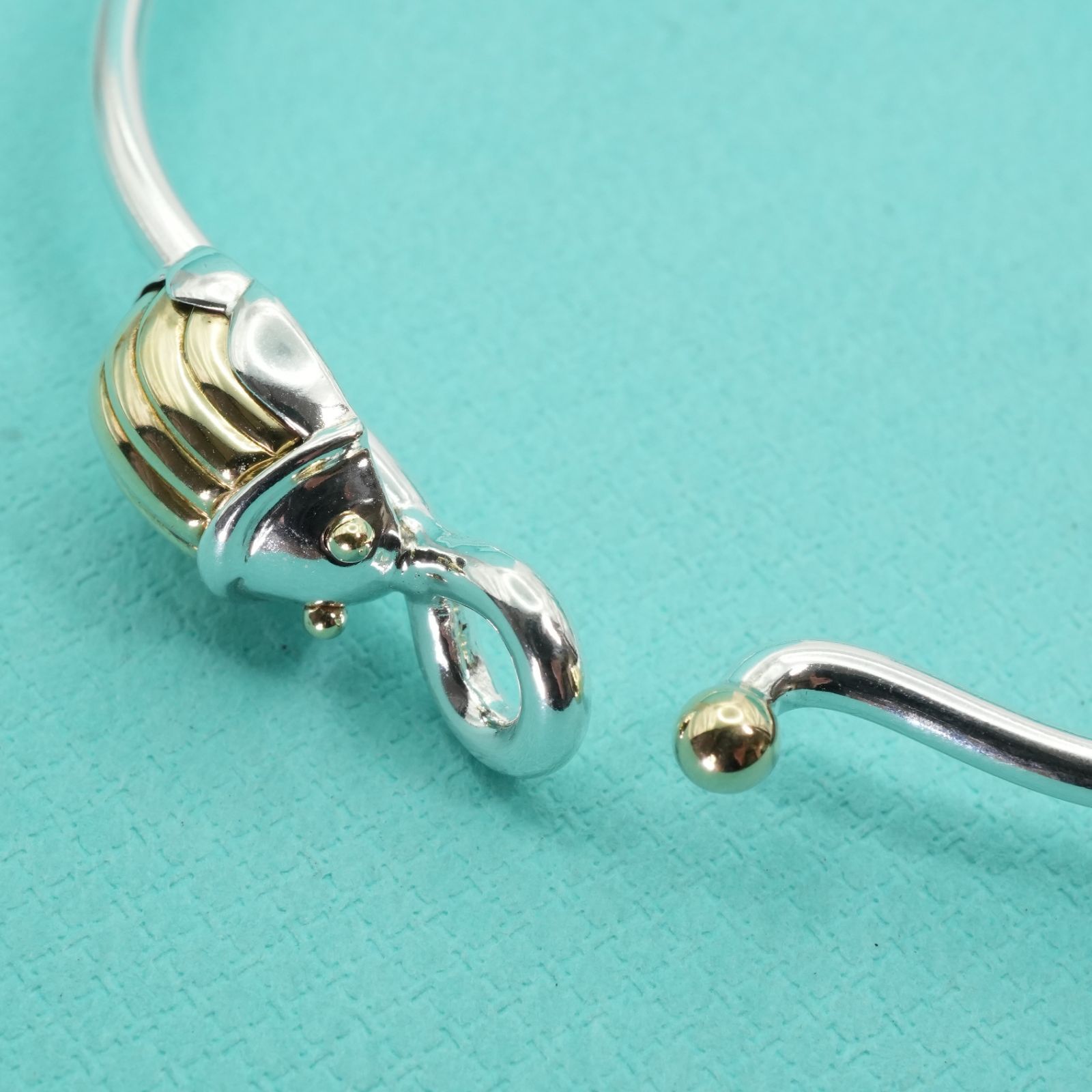 レア 磨き済 ビンテージ ティファニー スカラベ バングル 希少 ティファニー スカラベ コンビ バングル 極美品/24-4569S - メルカリ