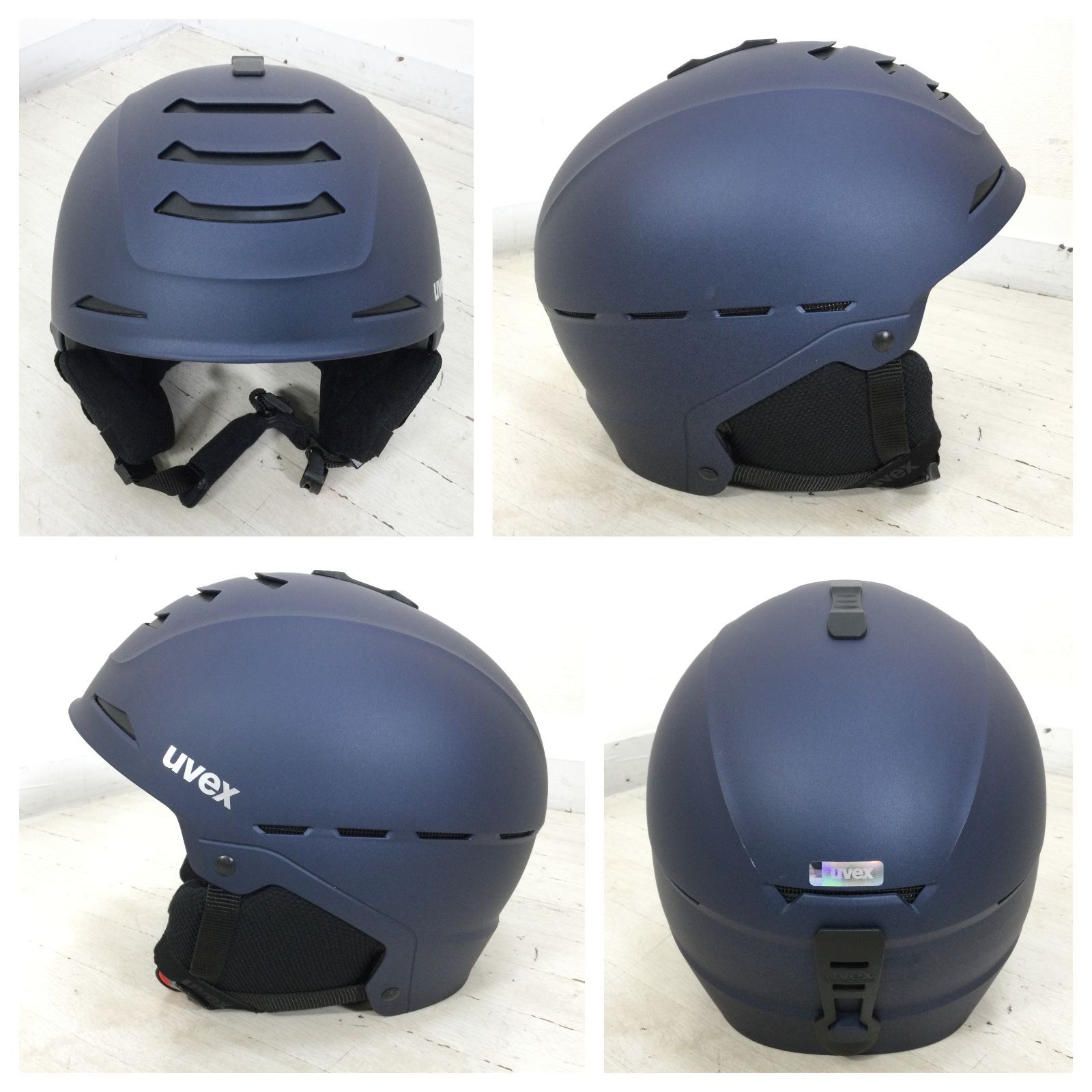 1411 UVEX ウベックス ウィンタースポーツ用ヘルメット 332 M - ゴーグル 305 FF セット スキー スノーボード