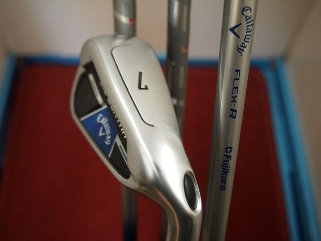 0476 アイアンセット キャロウェイ ビックバーサB 21|Speeder for Callaway JP 4本セット|R|29