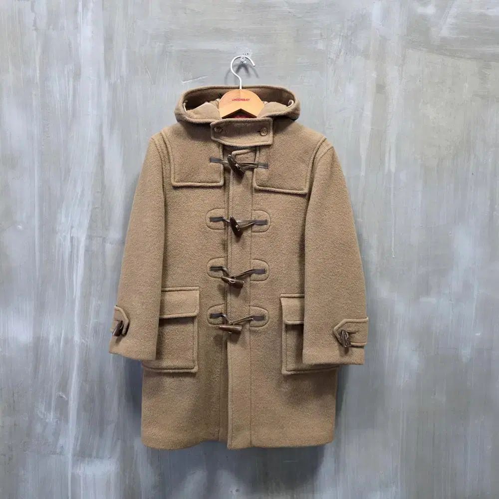 バーバリー ベージュ ダッフル ウール コート|キッズ 128 |JP 711