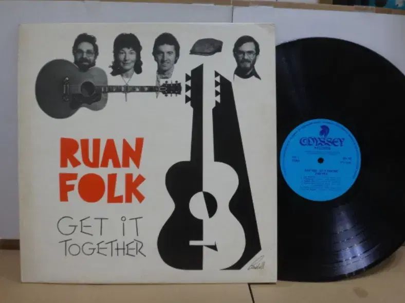 UK LP Ruan Folk ー 1970 年 早い