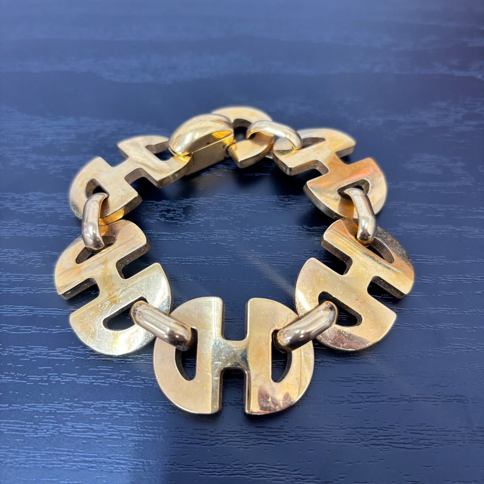 ◼︎ レア 希少 セリーヌ CELINE ホースビット ビックチェーン