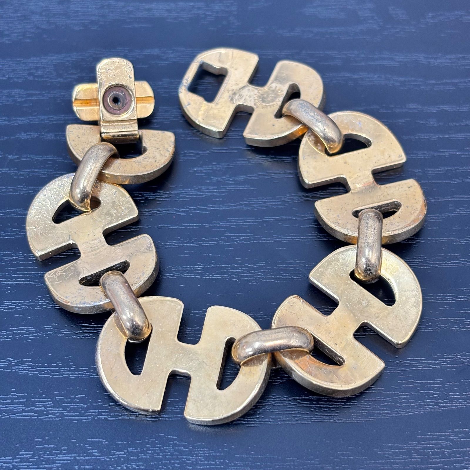 ◼︎ レア 希少 セリーヌ CELINE ホースビット ビックチェーン