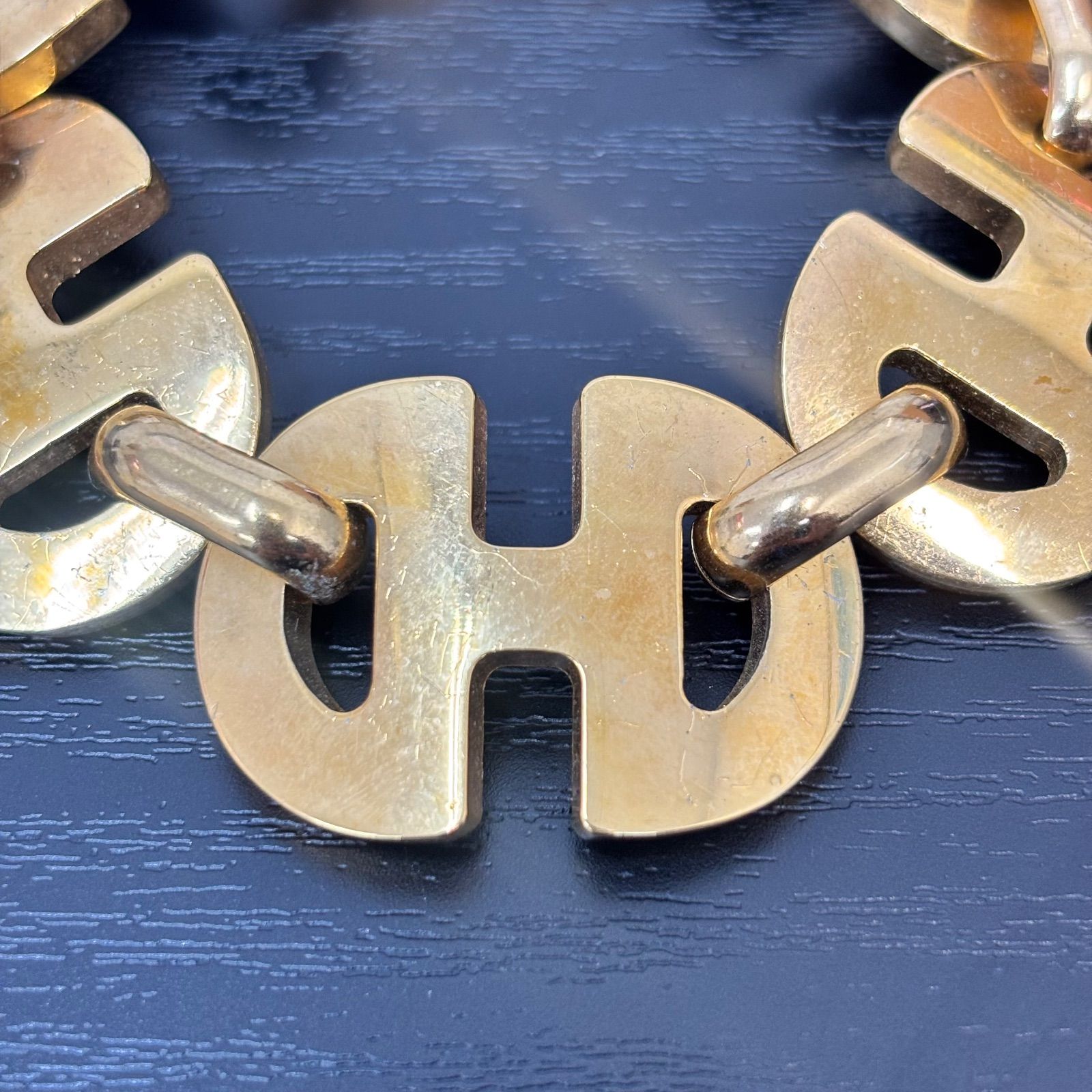 ◼︎ レア 希少 セリーヌ CELINE ホースビット ビックチェーン