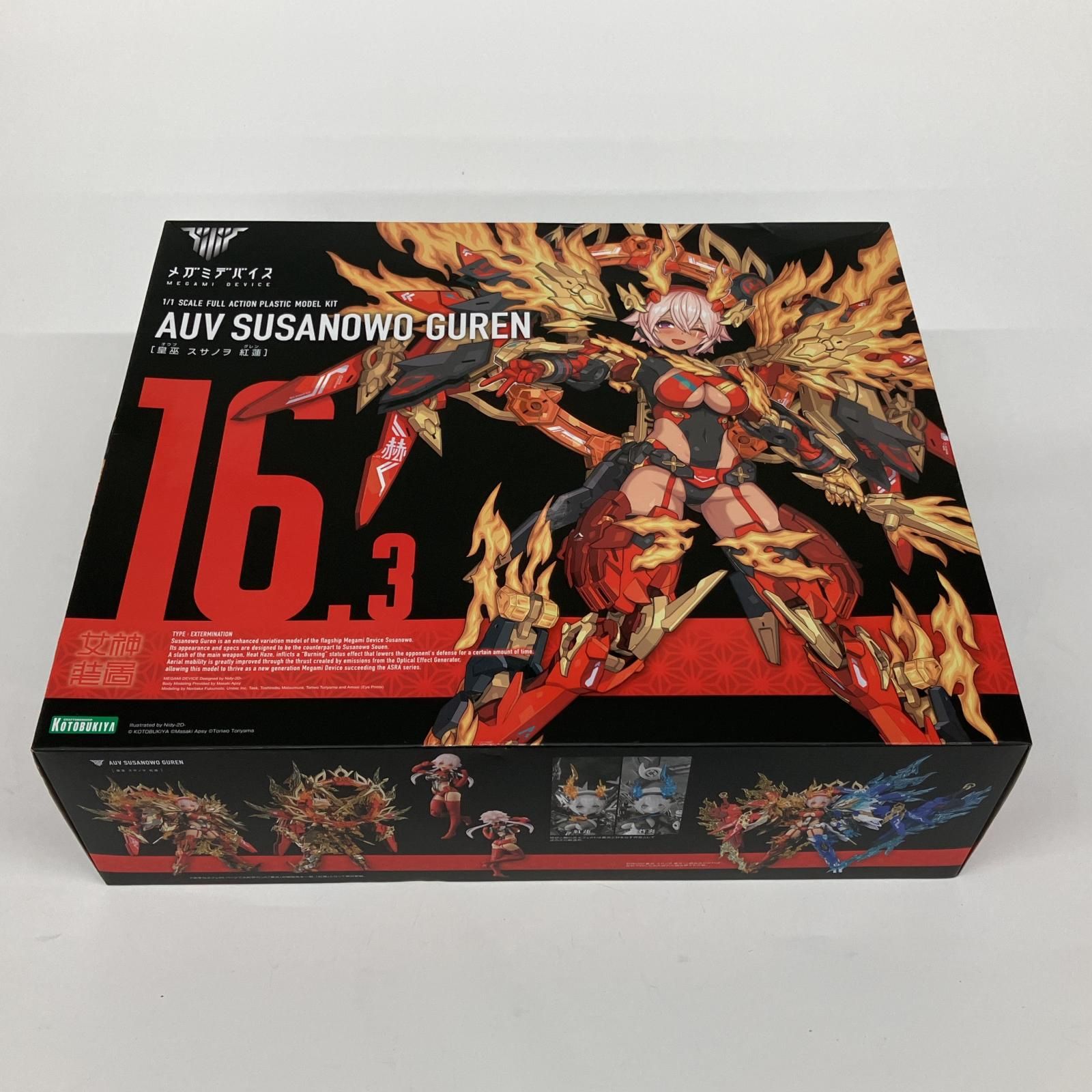 KOTOBUKIYA コトブキヤ プラモデル メガミデバイス 皇巫 スサノヲ 紅蓮