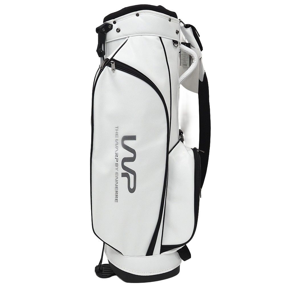  THE WARP BY ENNERRE スタンドタイプ キャディバッグ 9 0型 6分割 ホワイト WG5MNC12 ゴルフ ザワープバイエネーレ メンズ レディース 5L J06318 KOV26 ティー ゴルフバッグ キャディバッグ ゴルフ