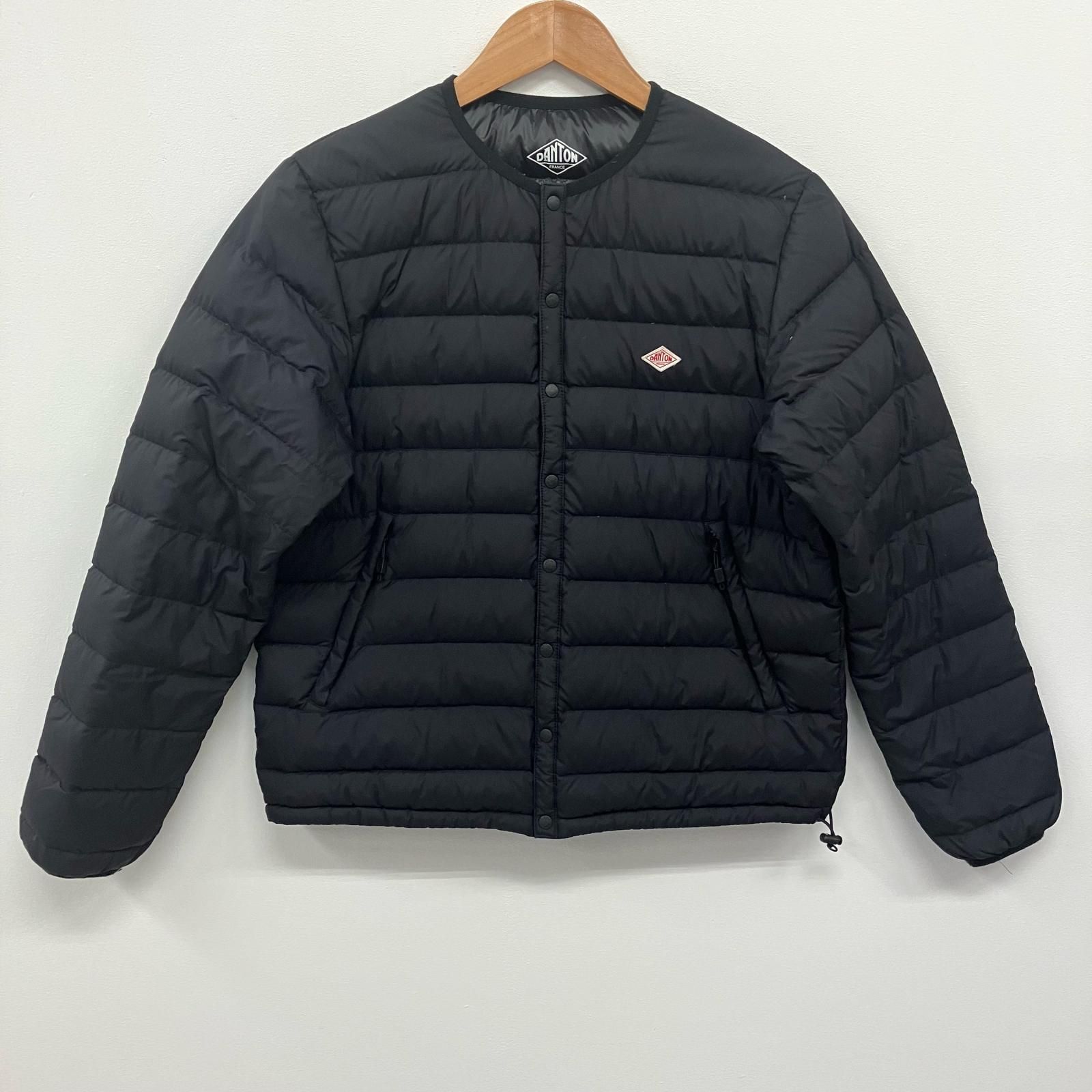 DANTON ダウンジャケット インナーダウン ブラック X L イオン広店 