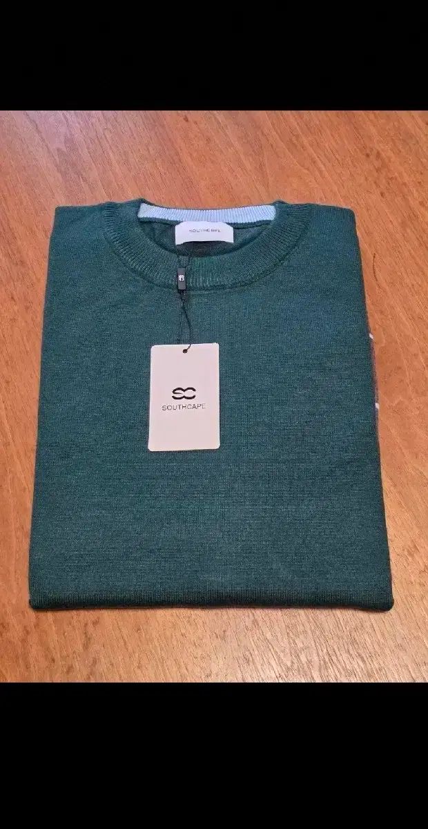 SOUTH CAPE サウスケーブ 工場 ケーブル ニット グリーン100 SOUTH