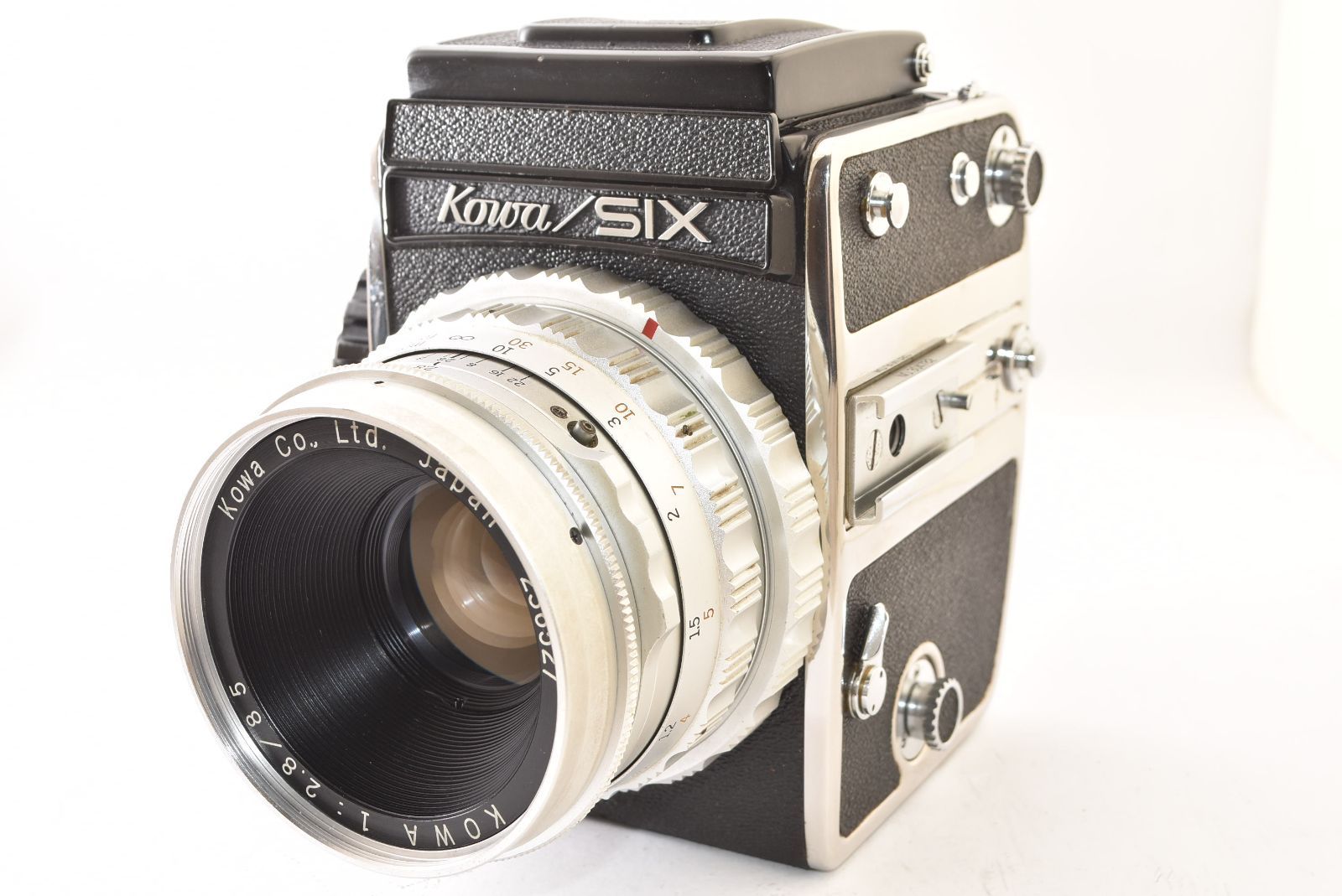 ジャンク　kowa /SIX ☆ジャンク品☆ Kowa コーワ SIX ＋85mm F2.8 シルバー 中判カメラ