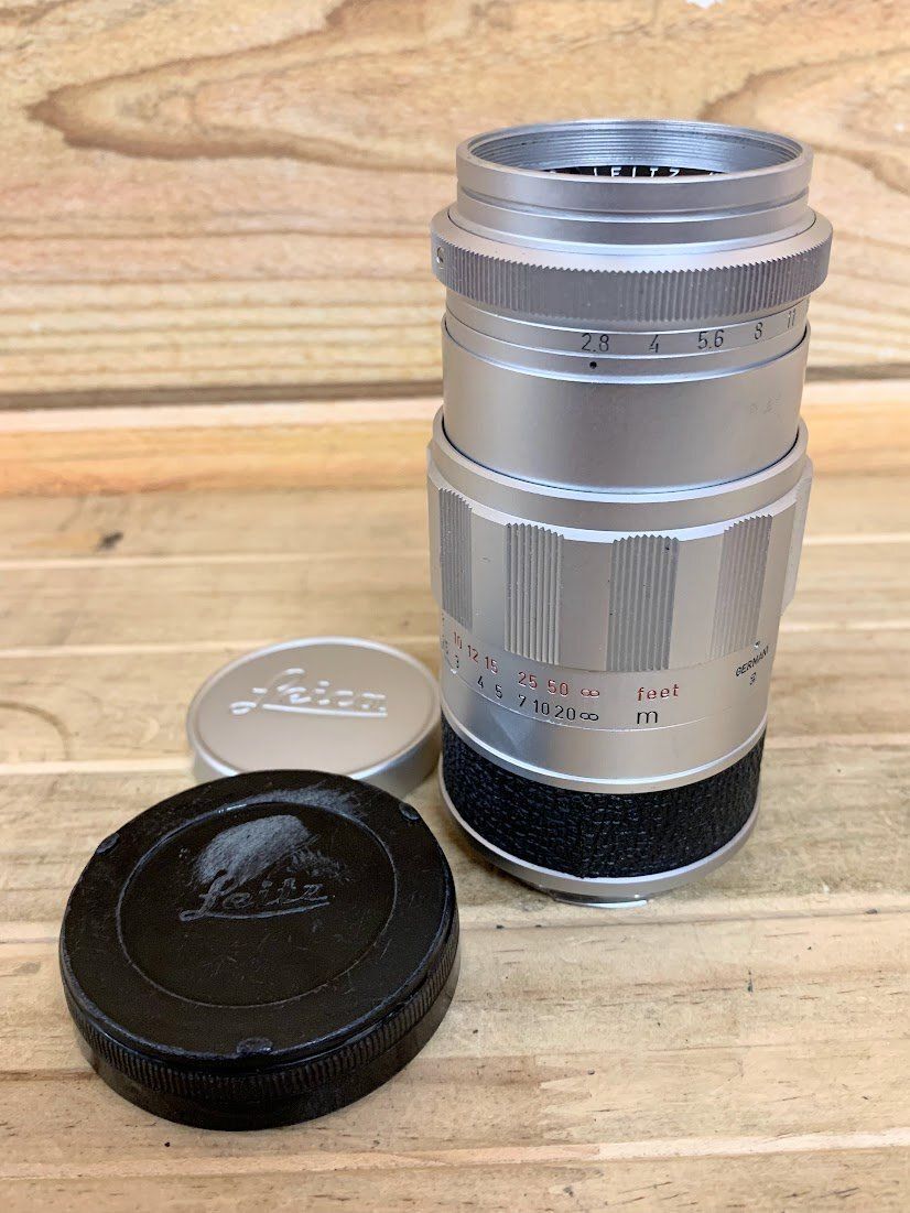 カメラレンズ ライカ LEICA ELMARIT 1 2 8 90 LEITZ WETZLAR mm F