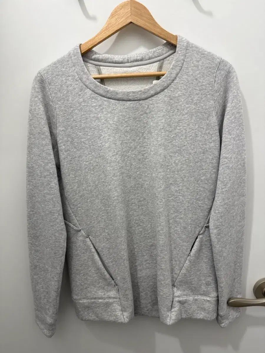 lululemon エブリウェア クルー 起毛 スウェット グレー