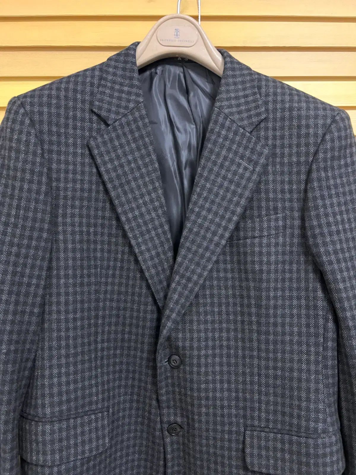 レディース DAKS チェック柄 テーラードジャケット