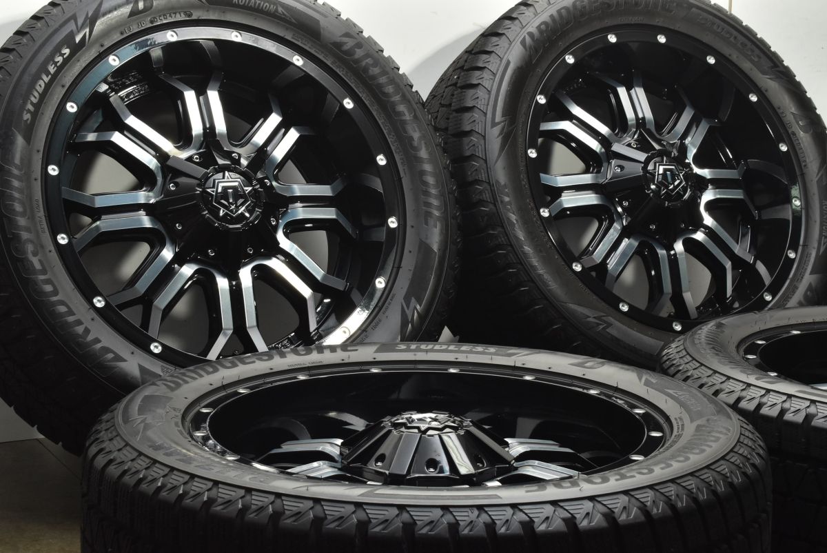 TIS 535 MB 20 in 9 J 18 PCD 139 7 ブリヂストン ブリザック DM V 3 285 50 R ランクルプラド ハイラックス サーフ カスタム用に