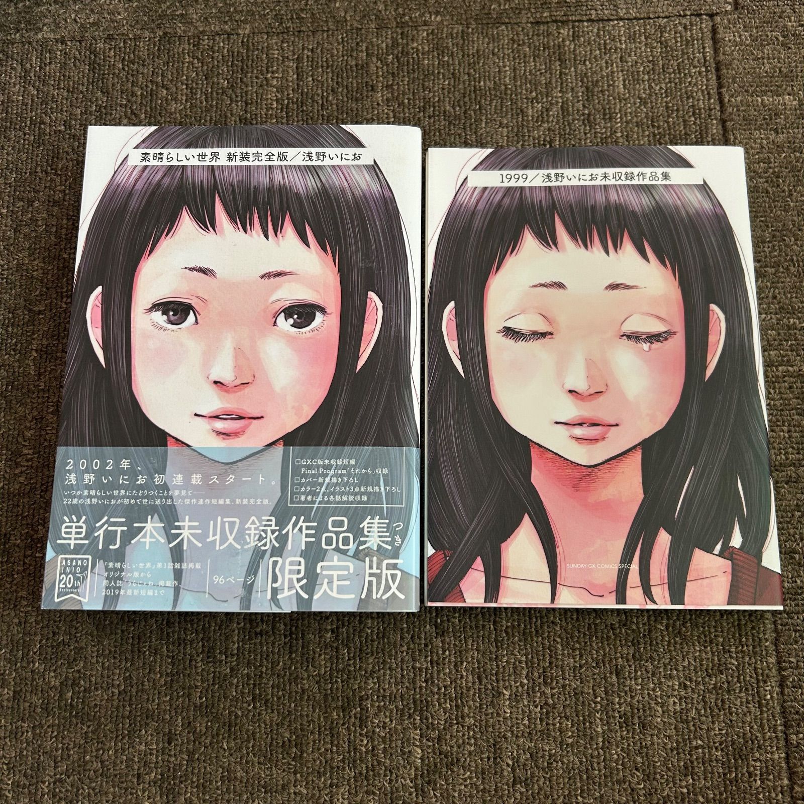 素晴らしい世界 新装完全版 初版 浅野いにお 未収録作品付き限定版