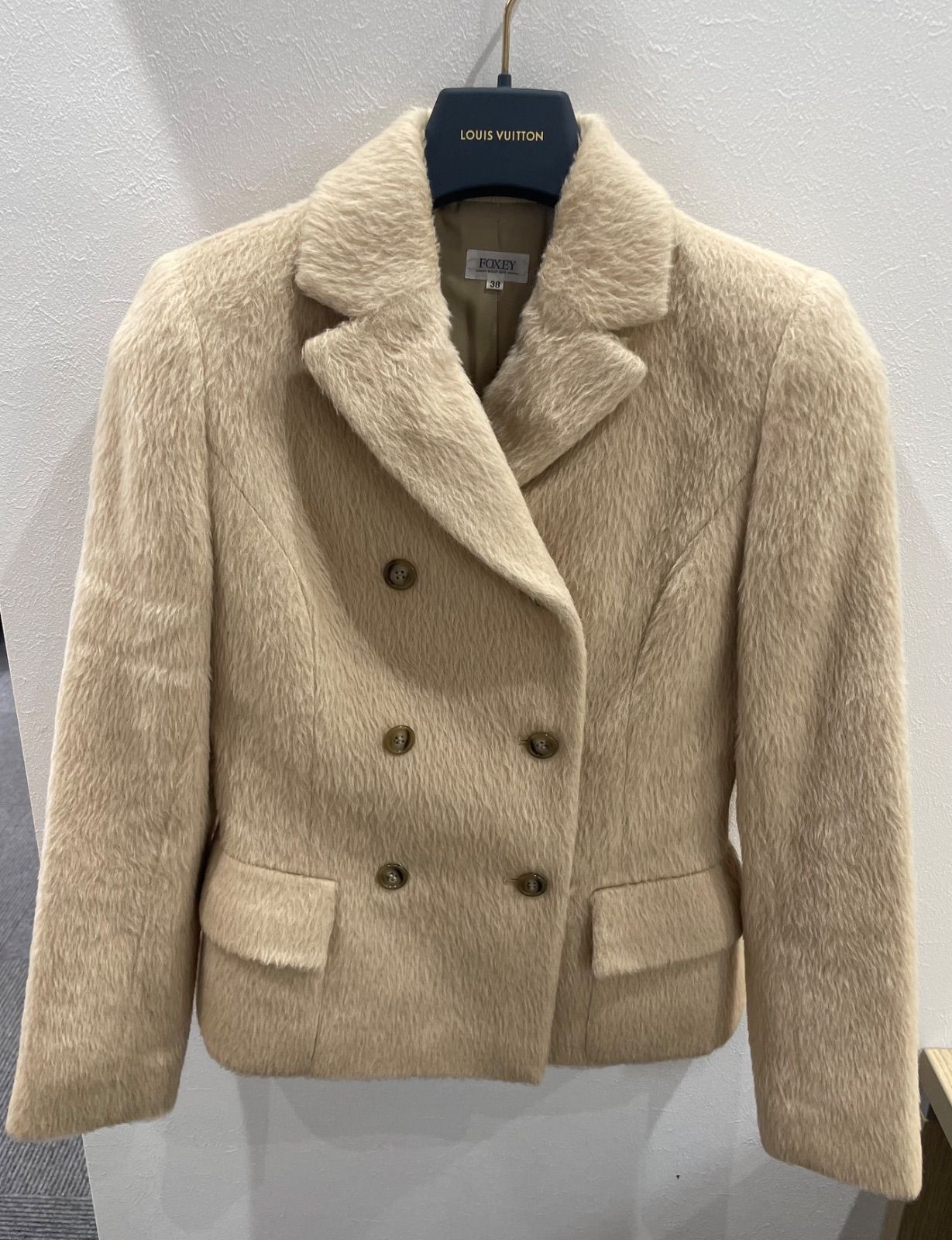 FOXEY フォクシー カシミヤ混 コート 中古状態良好 - メルカリ