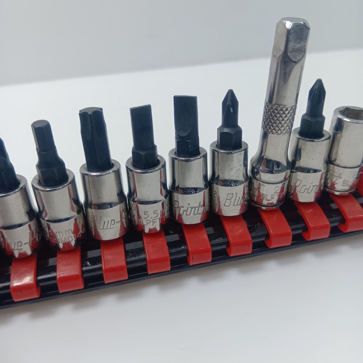  ДДBlue Point ソケットセット ホルダー付き14点セット ソケットビット ソケット