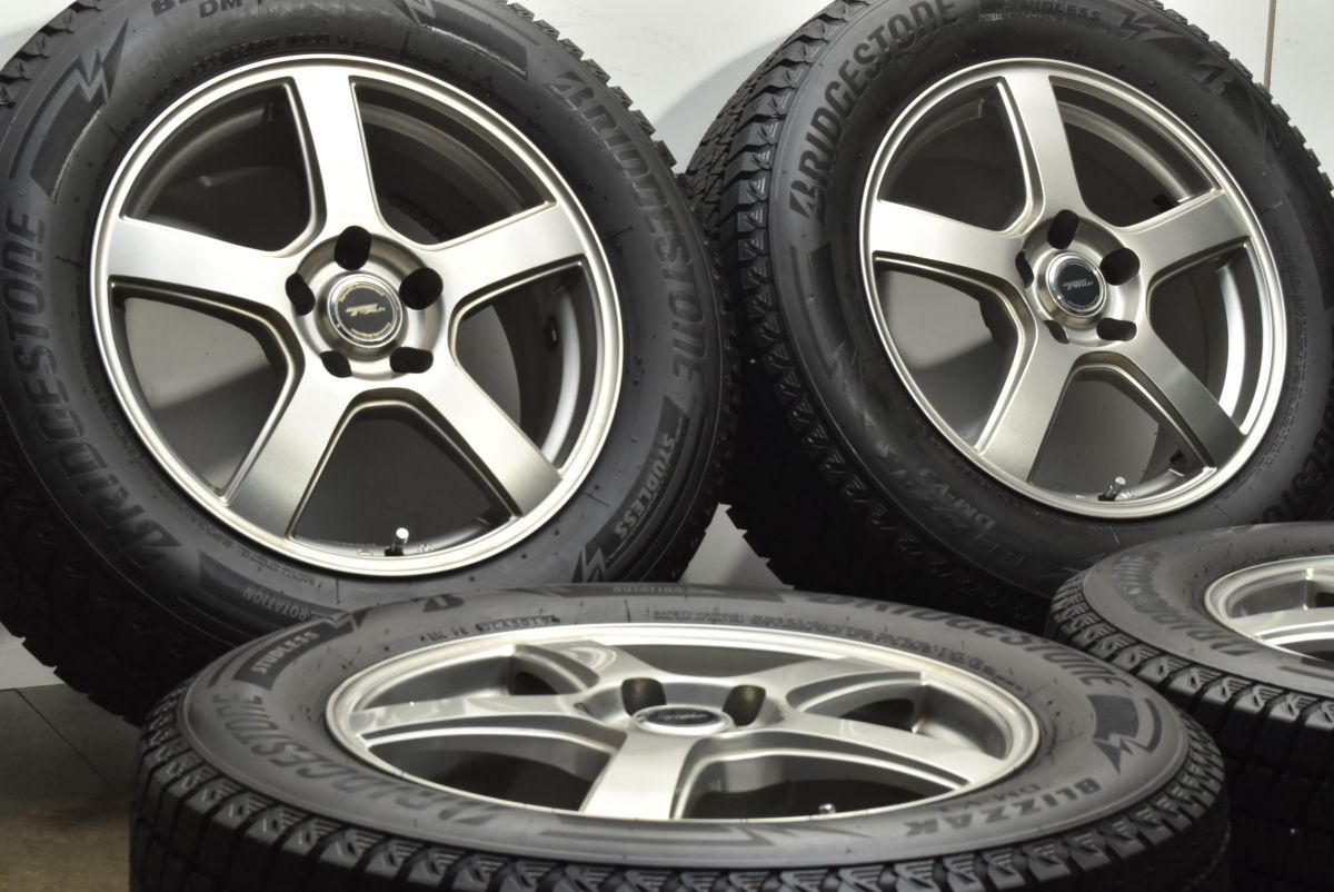 交換用に トップラン 17 in 7 J 38 PCD 114 3 ブリヂストン ブリザック DM V 225 65 R NX RAV 4 ハリアー エクストレイル CX 5 8