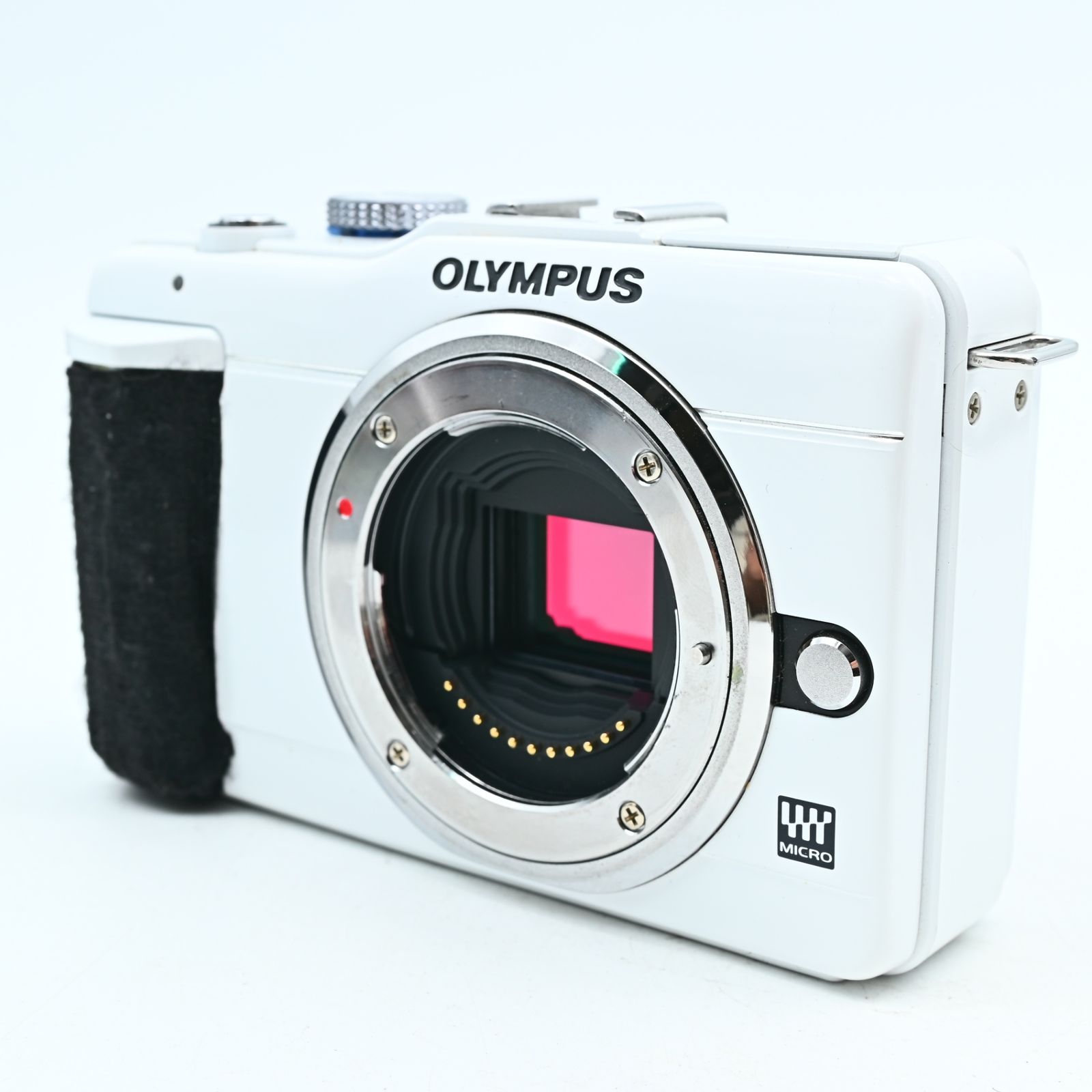難有品】OLYMPUS ミラーレス一眼 E-PL1s ボディ ホワイト - メルカリ