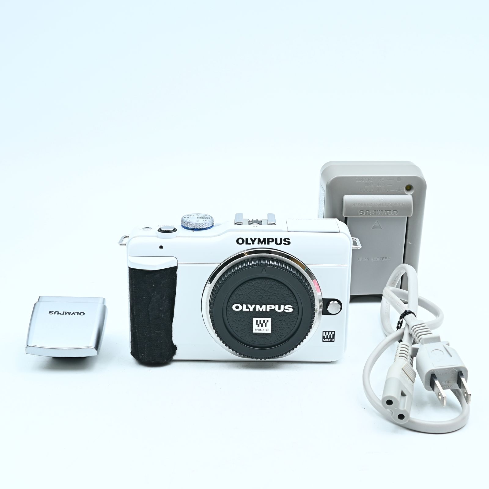 難有品】OLYMPUS ミラーレス一眼 E-PL1s ボディ ホワイト - メルカリ