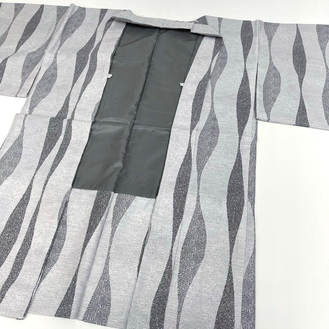 着物と帯 時流 ハ25956 t 洗える羽織 グレー