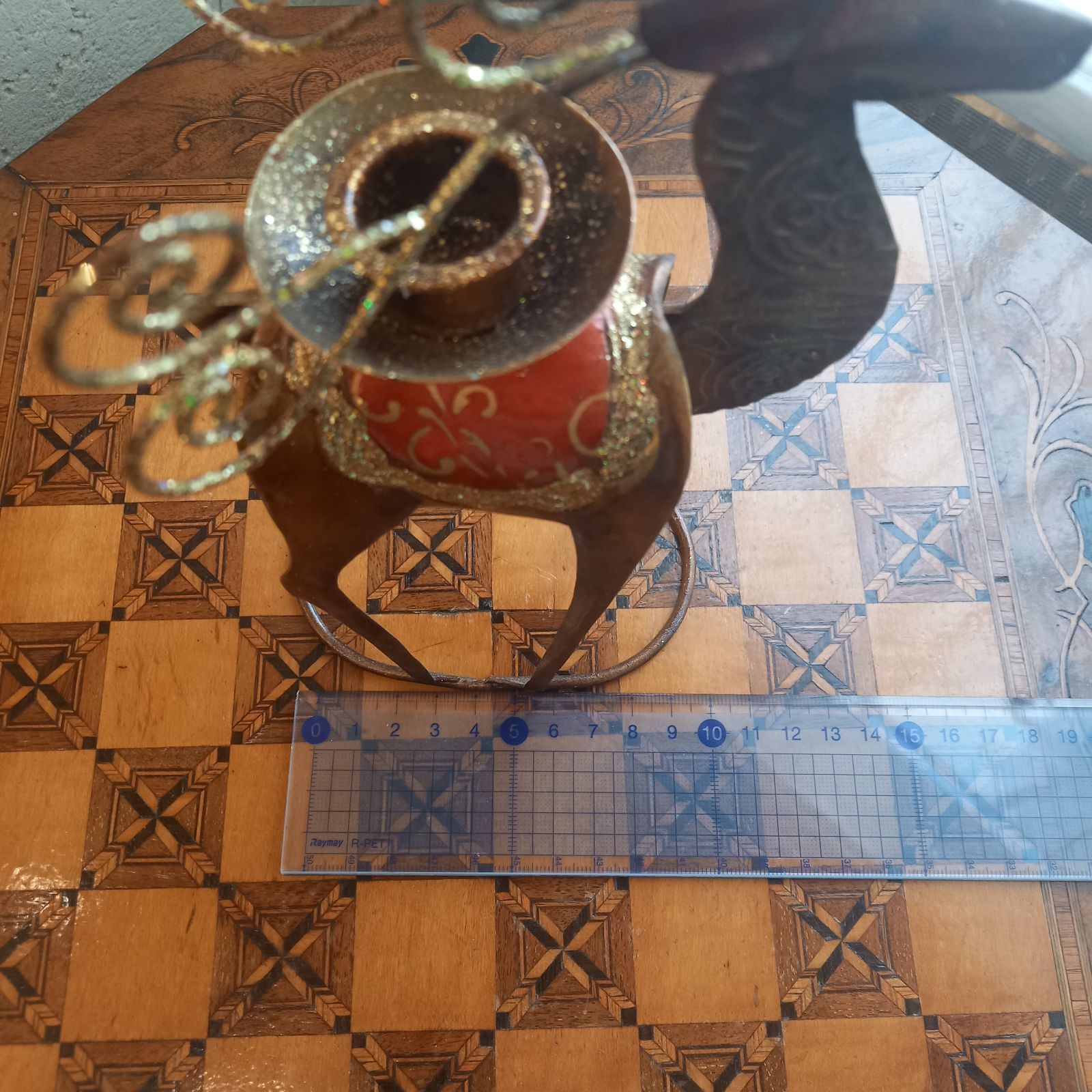 鹿 キャンドルスタンド