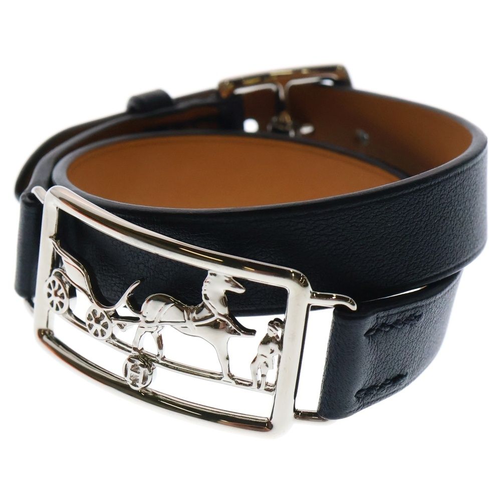 HERMES (エルメス) カレーシュ ドゥブルトゥール ブレスレット