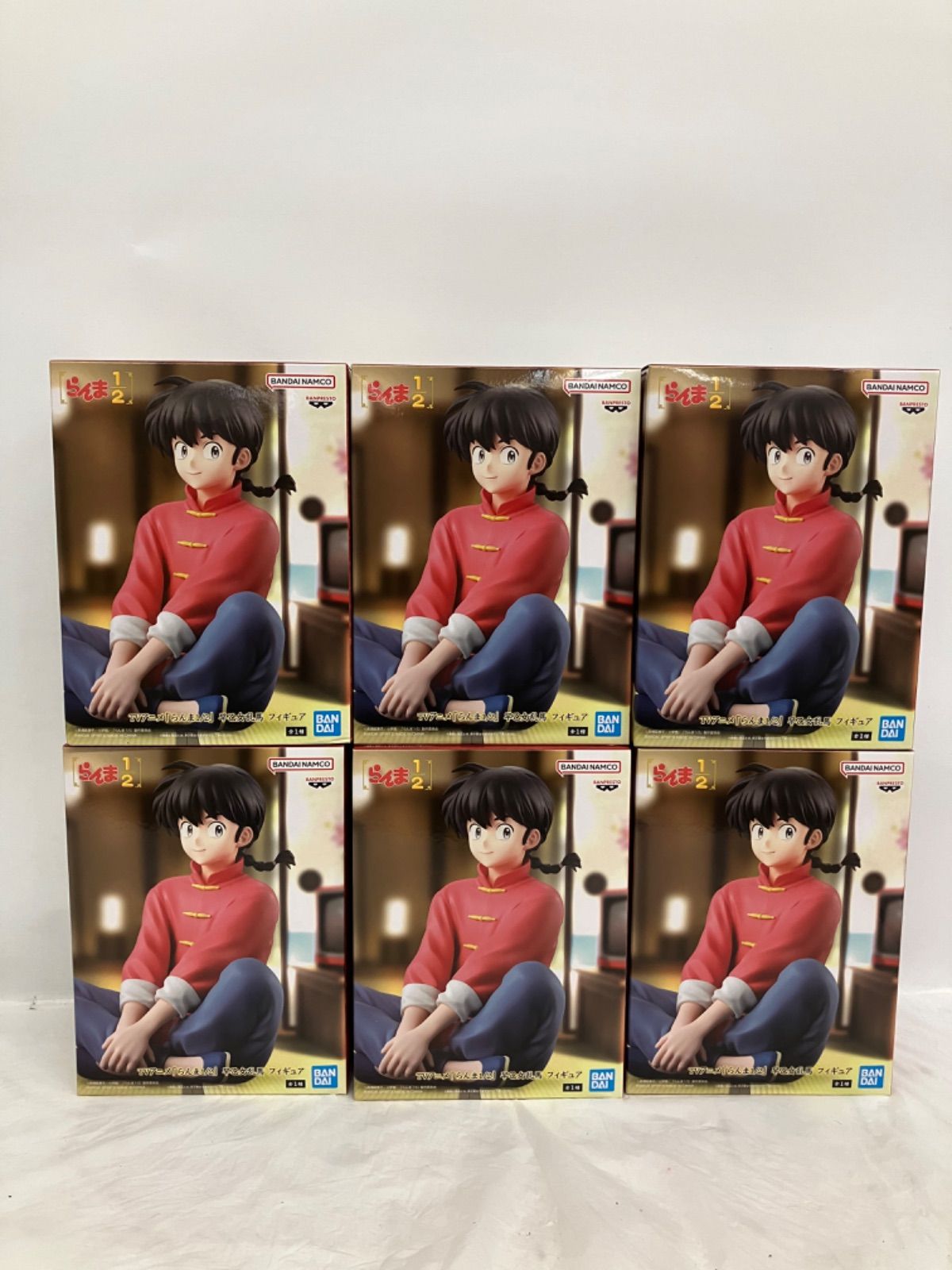 未開封 らんま1/2 早乙女乱馬 フィギュア 6個セット LFJA08 f101