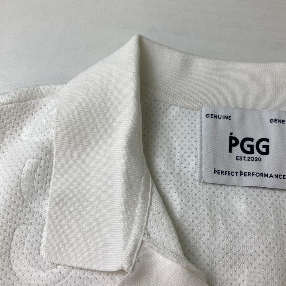 新品未使用 パーリーゲイツ PGG メッシュ ホワイト1 サイズ：1 PGG PEARLY GATES パーリーゲイツ 2024年モデル メッシュ