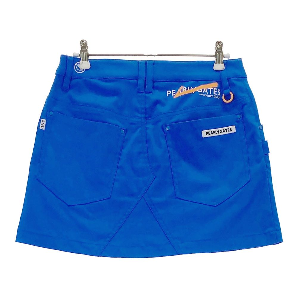 サイズ 0 PEARLY GATES パーリーゲイツ 2025年 スカート ブルー系 ゴルフウェア レディース ストスト
