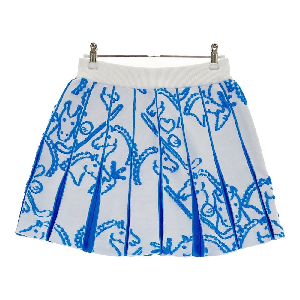 サイズ 0 PEARLY GATES パーリーゲイツ スカート ホワイト系 ゴルフウェア レディース ストスト