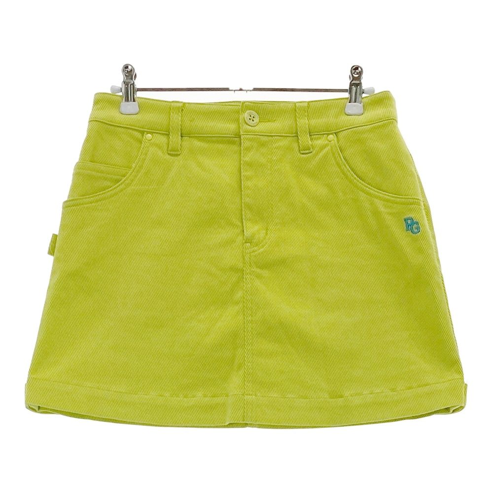 サイズ 0 PEARLY GATES パーリーゲイツ 2025年 スカート グリーン系 ゴルフウェア レディース ストスト