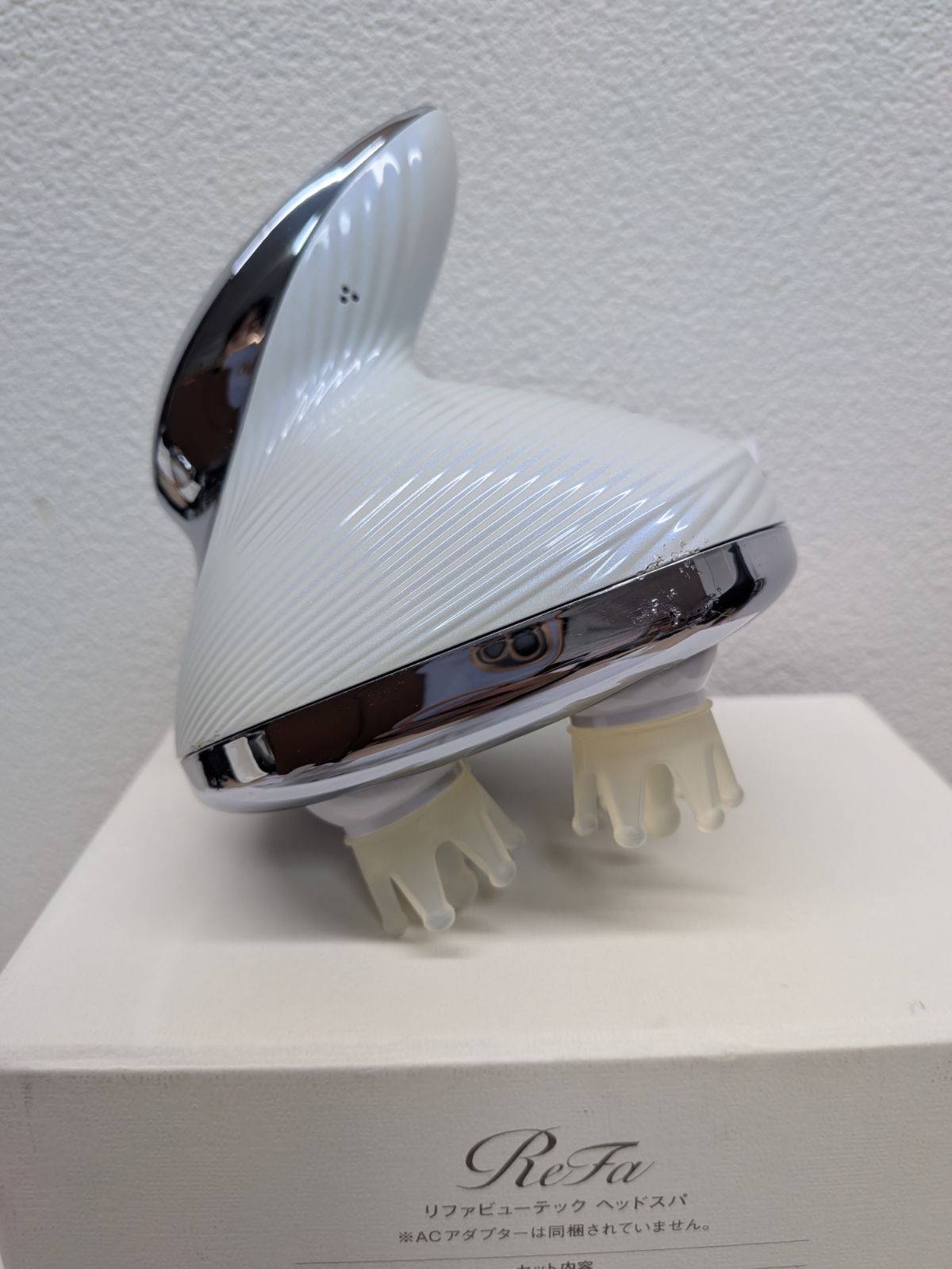 ReFa ヘッドスパマッサージ ホワイト MTG 頭皮ケア リファビューテック