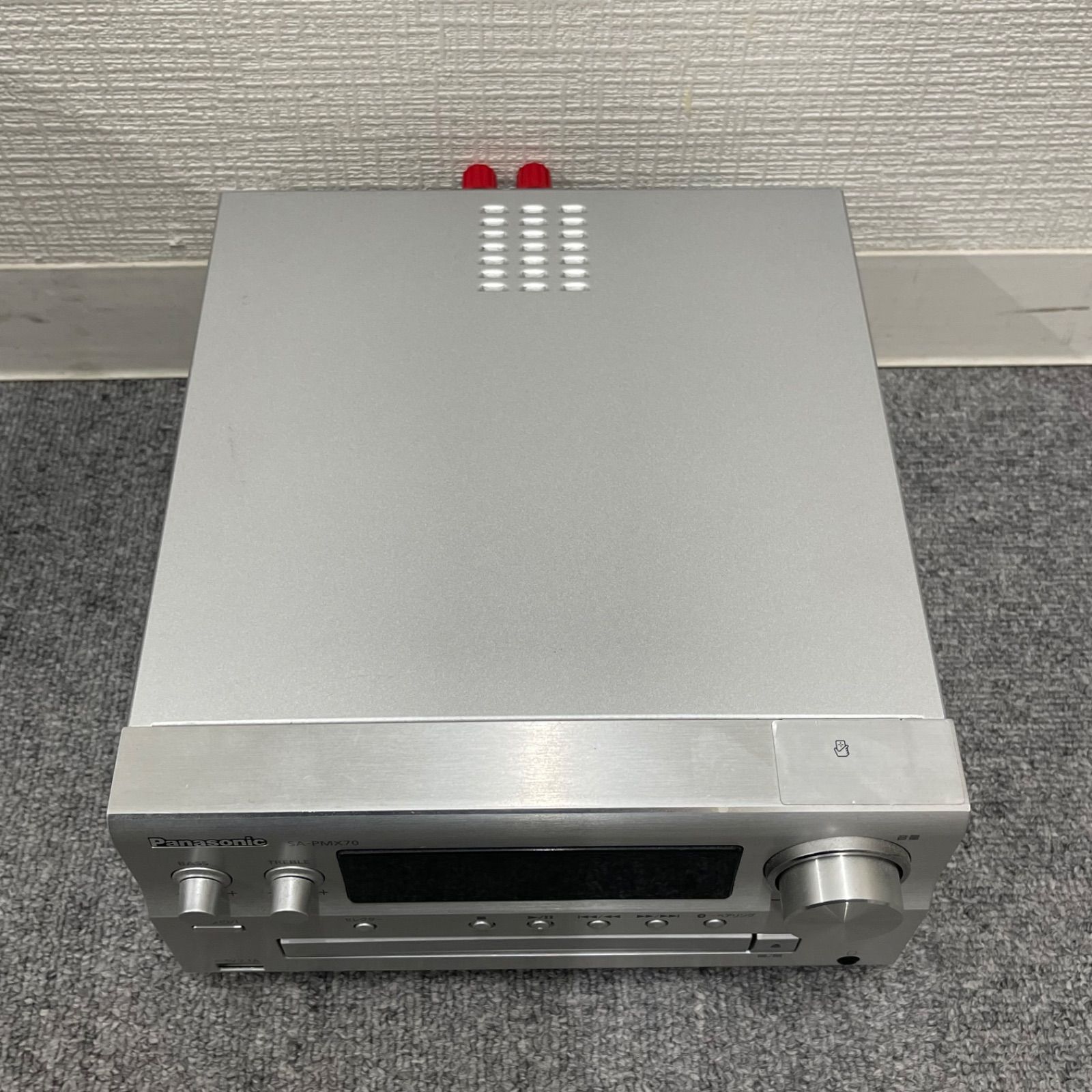 NPA】ジャンク 2015年製 Panasonic パナソニック ミニコンポ SA-PMX70
