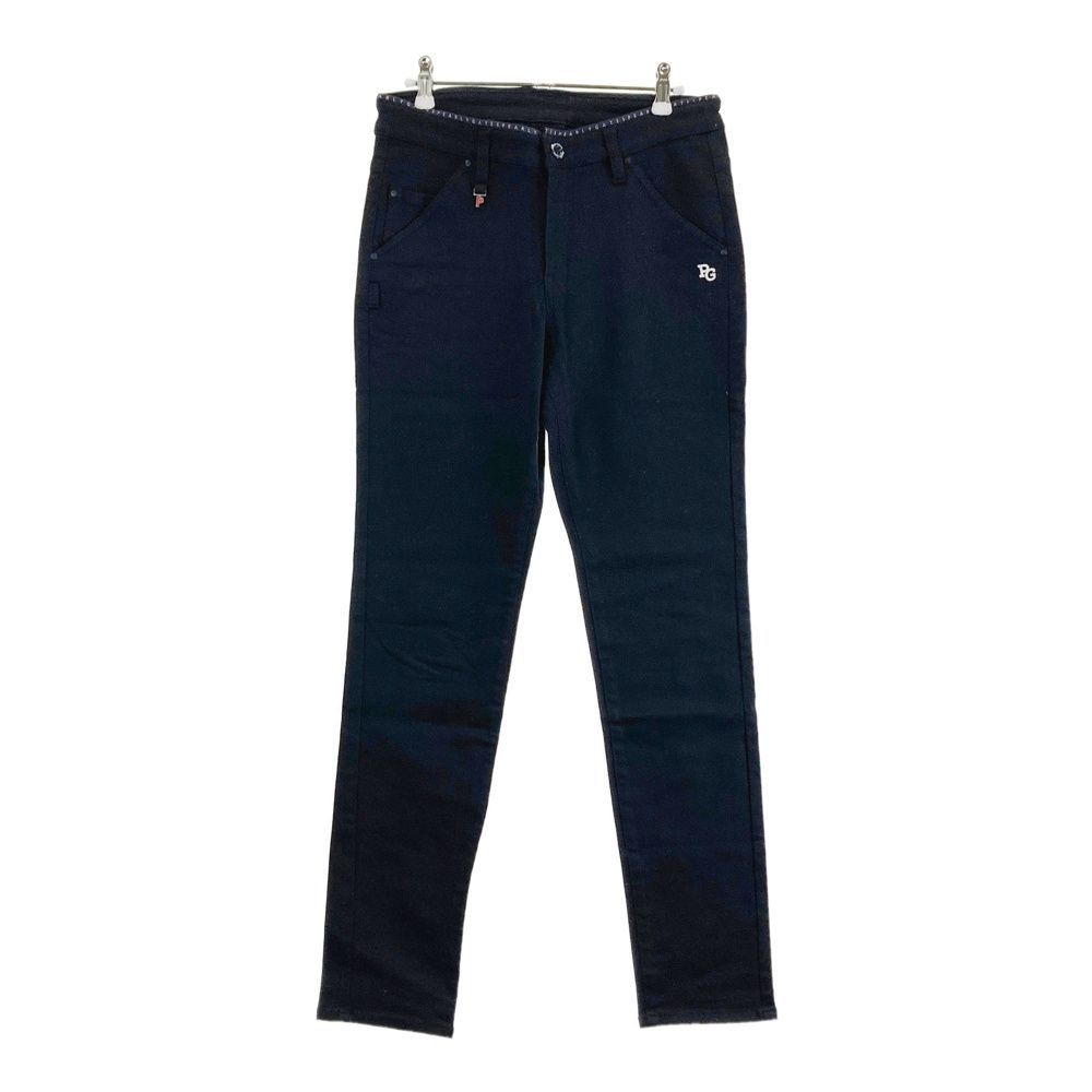 サイズ 1 PEARLY GATES パーリーゲイツ ストレッチパンツ ブラック系 ゴルフウェア レディース ストスト