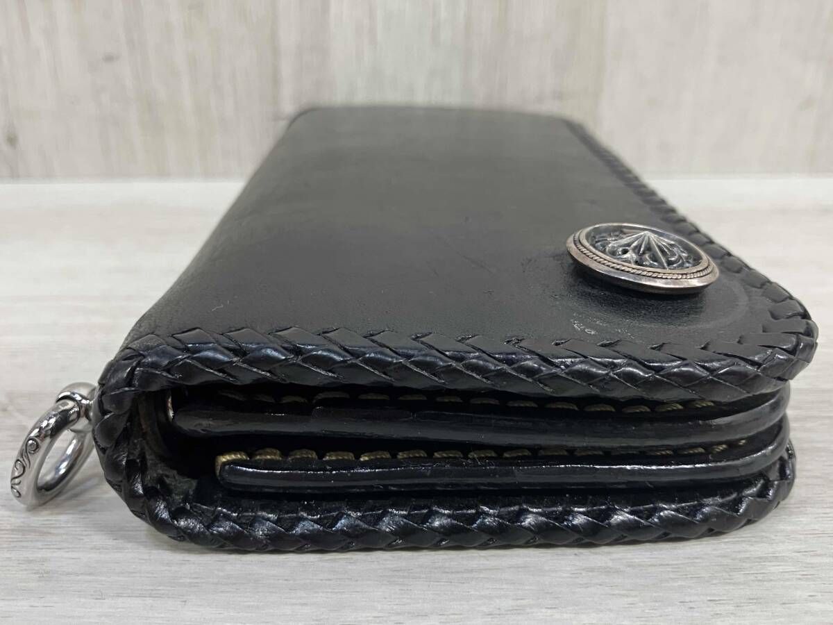 SAAD 本革 レザー 長財布 ロング ウォレット サード コインケース