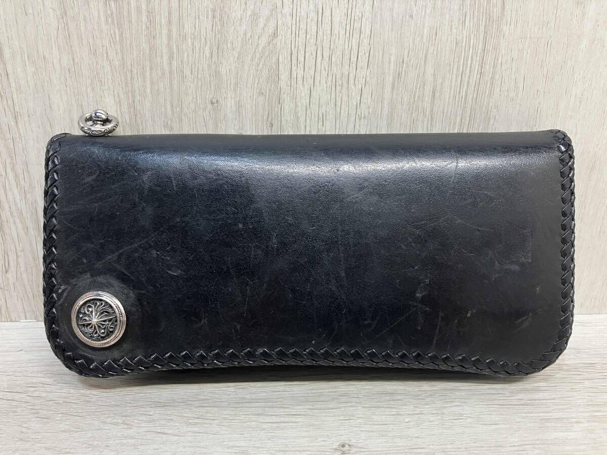 SAAD 本革 レザー 長財布 ロング ウォレット サード コインケース