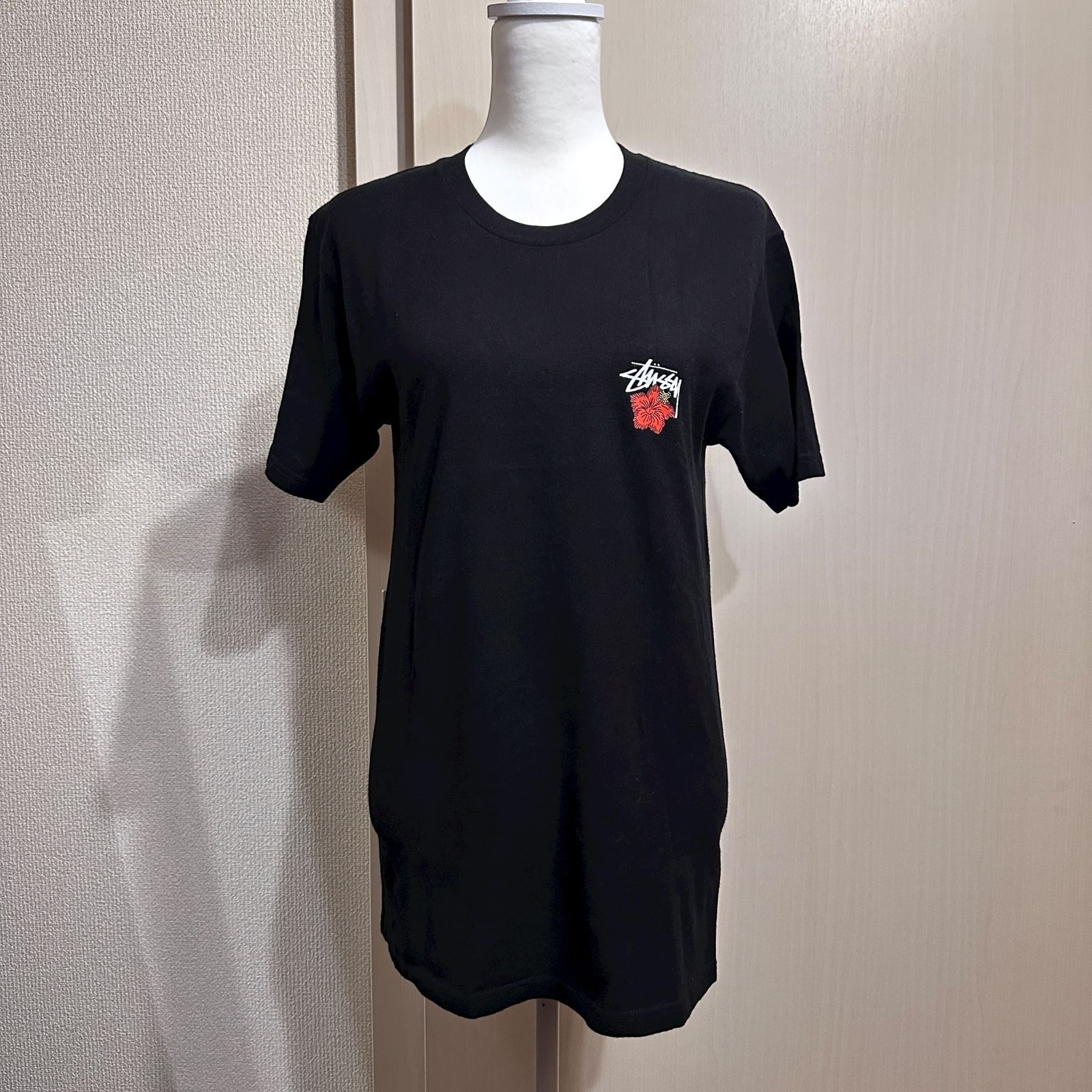 STUSSY Tシャツ 黒 サイズS HR 0688