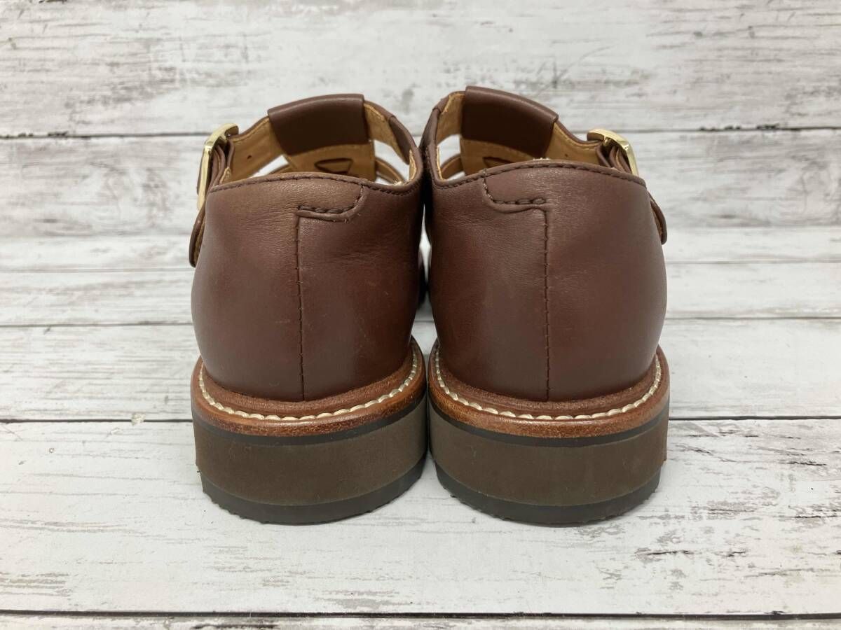 REGAL リーガル サンダル グルカサンダル F 21 Q ブラウン レザー 24 cm