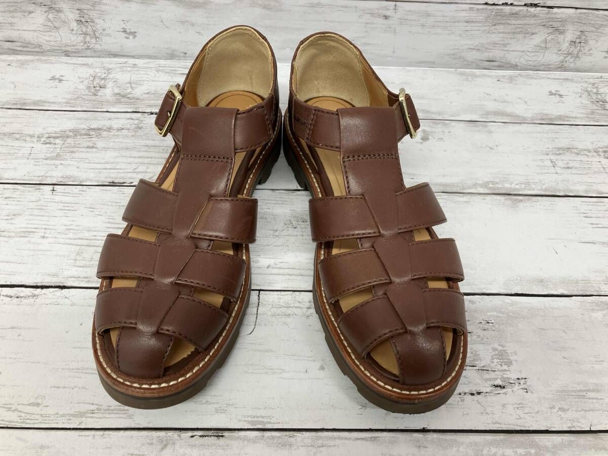 REGAL|リーガル|サンダル|グルカサンダル|F 21 Q|ブラウン|レザー|24 cm