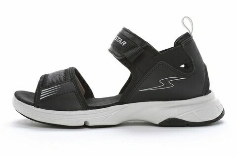 SS ムーンスター | J1217 moonstarSUPERSTAR BLACK ブラック STORE ONLINE 公式MOONSTAR スーパースター 週間百選：送料無料 J817 バネのチカラ。子供 ムーンスター（MoonStar）（キッズ）ボーイズ 16~25cm