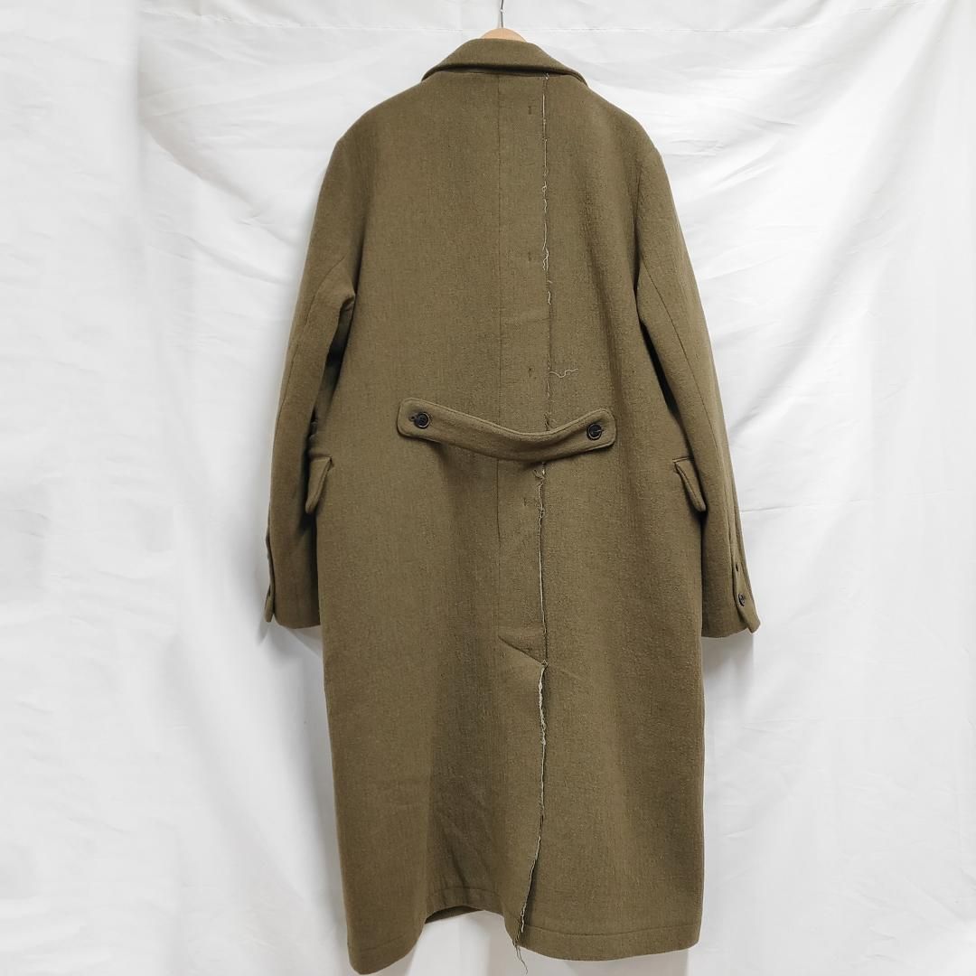 新品 未使用 Aleksandr Manamis モス ダブルブレストコート モス