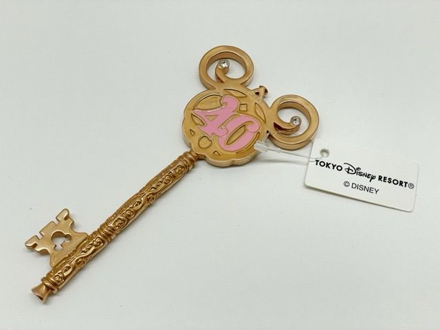 arribas ディズニーランド40周年限定 鍵 キー タグ付き【F5700-007