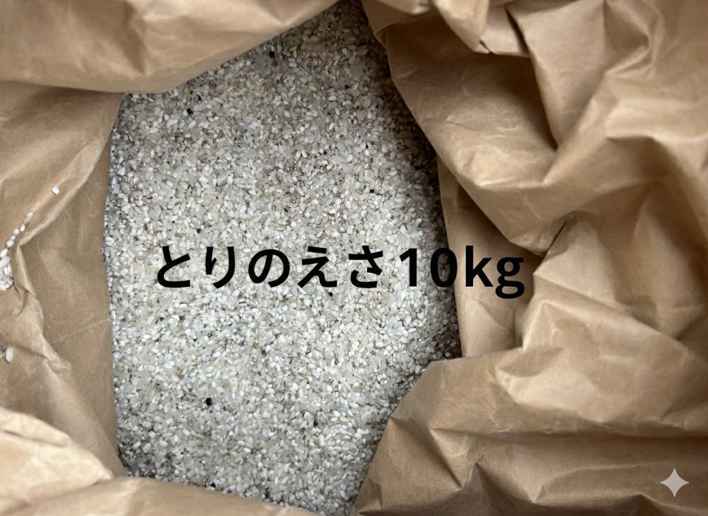 鳥の餌用 10kg 砕米 色選落ち 米 送料無料 - メルカリ