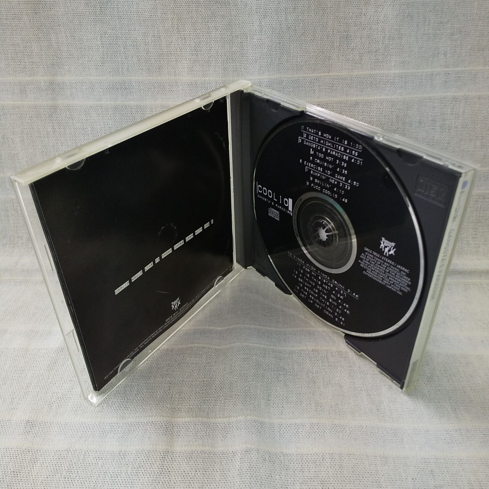 35-01834 GANGSTA'S PARADISE COOLIO レンタル落ち 中古 CD アルバム