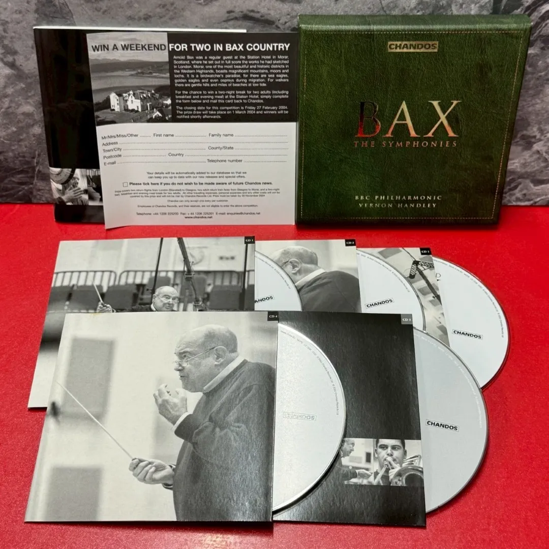 ○Vernon Handly / SIR ARNOLD BAX ： THE SYMPHONIES [輸入盤